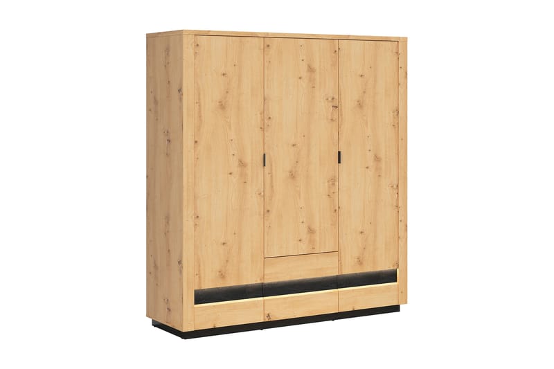 Forja Soveromssett 181x56 cm - Natur/Svart - Møbler - Møbelsett - Møbelsett til soverom