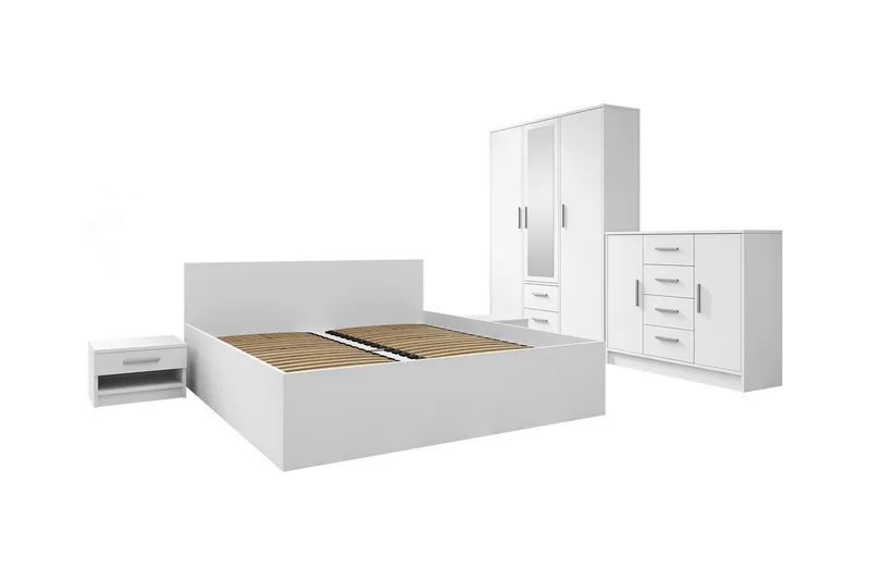 Kintore Møbelsett for soverom, Hvid