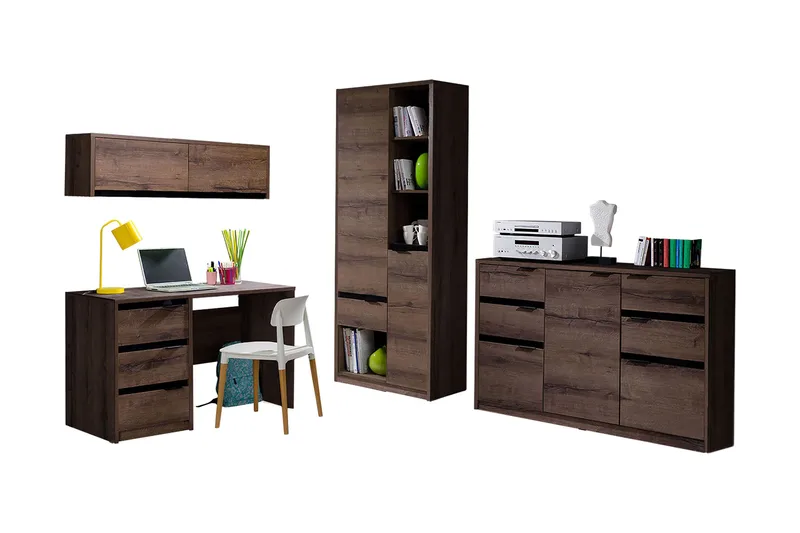 Najera Soveromsett barn - Hvit - Møbler - Møbelsett - Møbelsett til soverom