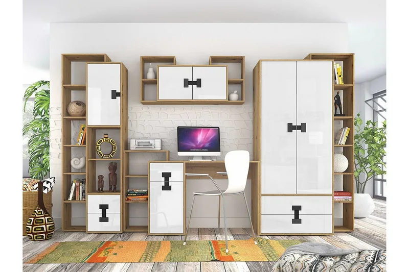 White - Møbler - Møbelsett - Møbelsett til soverom