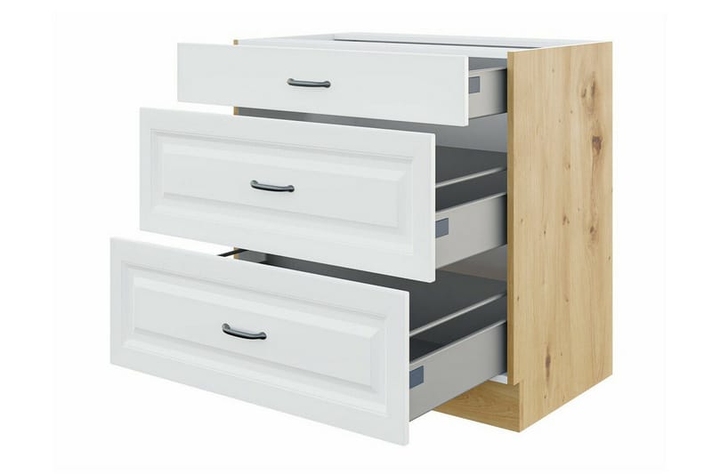 Templemore Möbelset För Kök & Matplats Black/Wood - Møbler - Møbelsett - Møbelsett til kjøkken & spiseplass