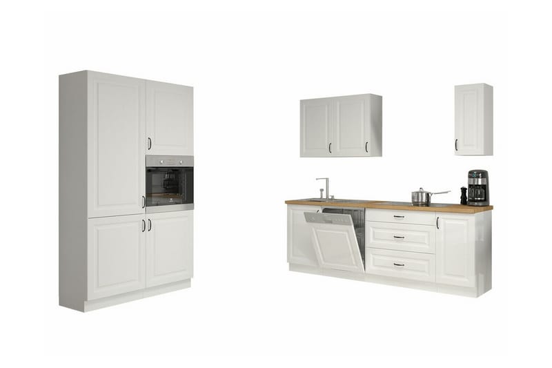 Templemore Möbelset För Kök & Matplats White, undefined