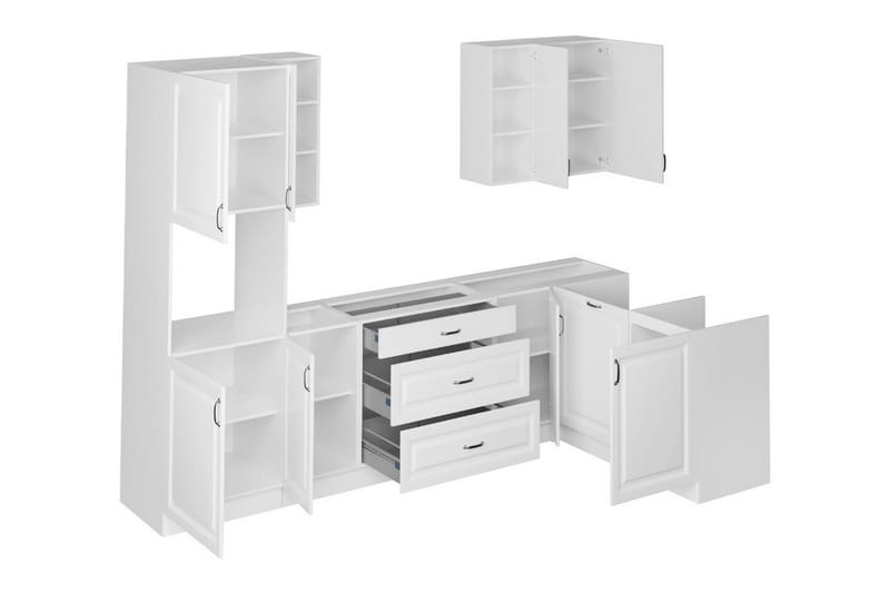 Templemore Möbelset För Kök & Matplats White - Møbler - Møbelsett - Møbelsett til kjøkken & spiseplass