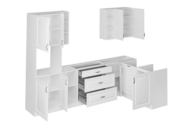 Templemore Möbelset För Kök & Matplats White - Møbler - Møbelsett - Møbelsett til kjøkken & spiseplass