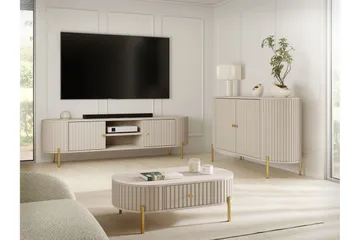 Maggio Møbelsett For Stue - Beige - Møbler - Møbelsett - Møbelsett til stue