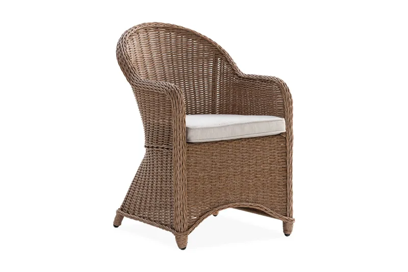 Marcus Light lenestol m/pute - Naturbrun - Hagemøbler - Balkong - Balkongmøbler - Balkongstoler