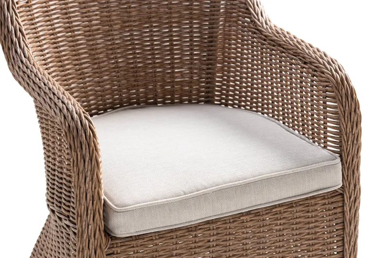 Marcus Light lenestol m/pute - Naturbrun - Hagemøbler - Balkong - Balkongmøbler - Balkongstoler