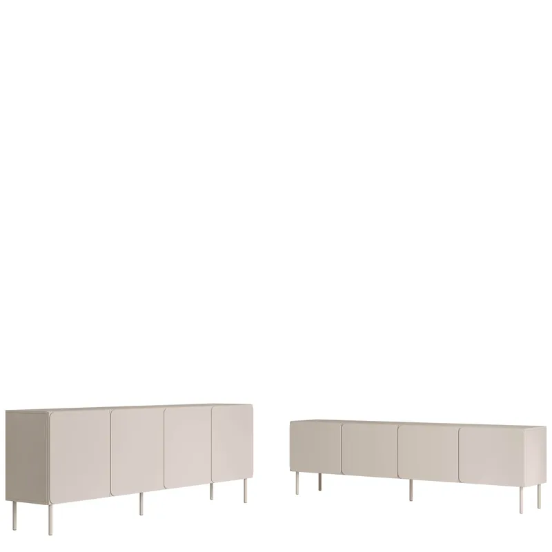 Marros Møbelsett Skjenk 200 cm, Beige
