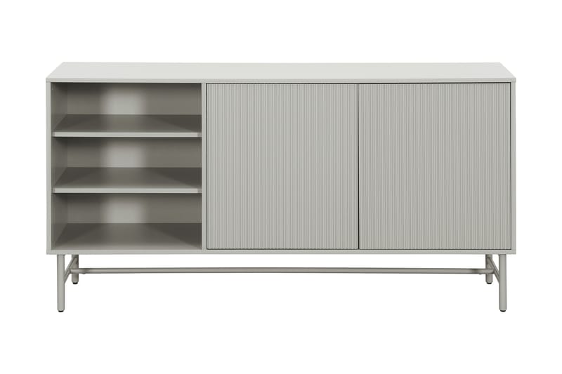 Matterhorn Møbelsett Stue – TV-benk & Vitrineskap & Konsollbord - Beige - Møbler - Møbelsett - Møbelsett til stue