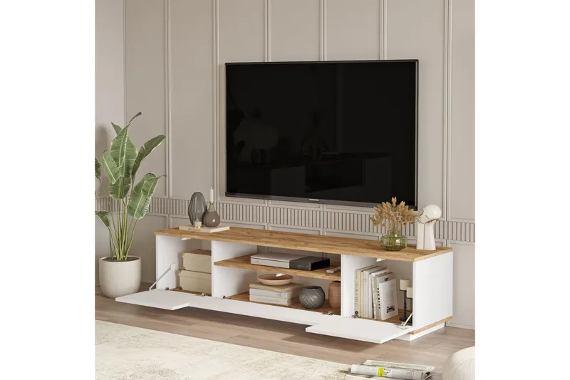 Anari Møbelsett til stuen - Hvit - Møbler - Møbelsett - Møbelsett til stue