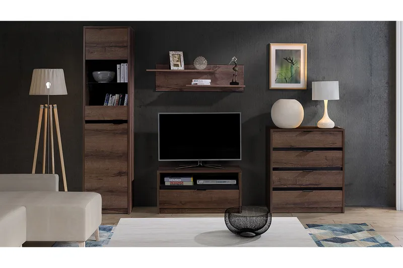 Denver Mediamøbel, Brun