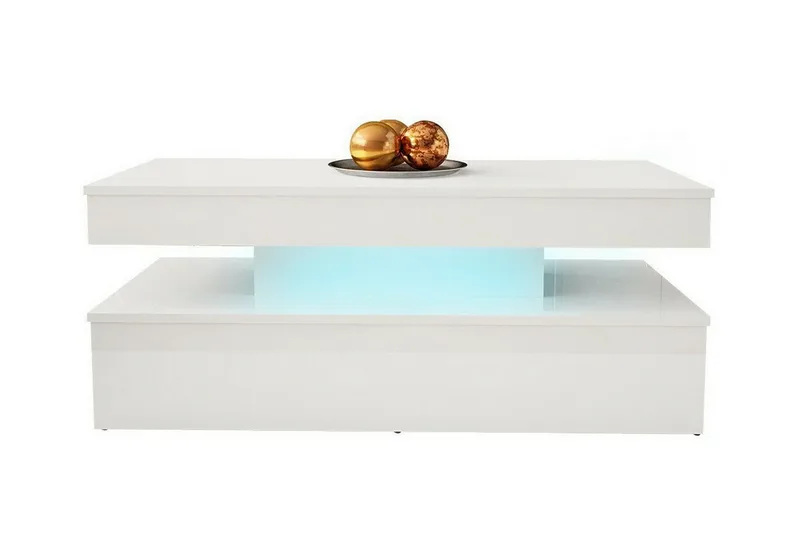 Glenndale Møbelsett For Stue - Hvid - Møbler - Møbelsett - Møbelsett til stue