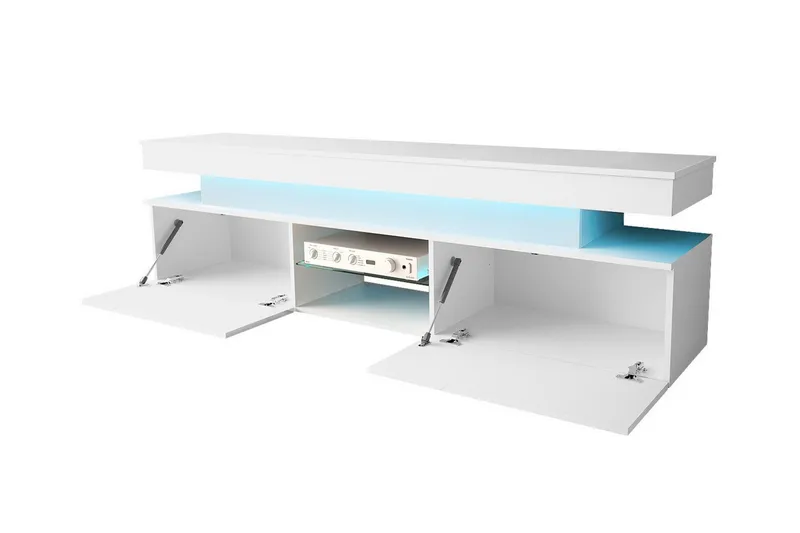 Glenndale Møbelsett For Stue - Hvid - Møbler - Møbelsett - Møbelsett til stue