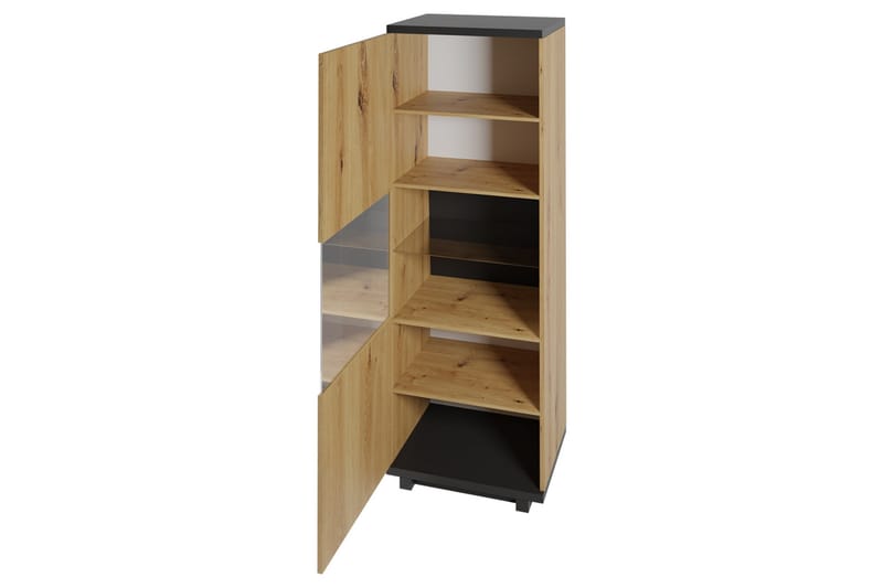 Ines Stuesett - Eik/Svart - Møbler - Møbelsett - Møbelsett til stue