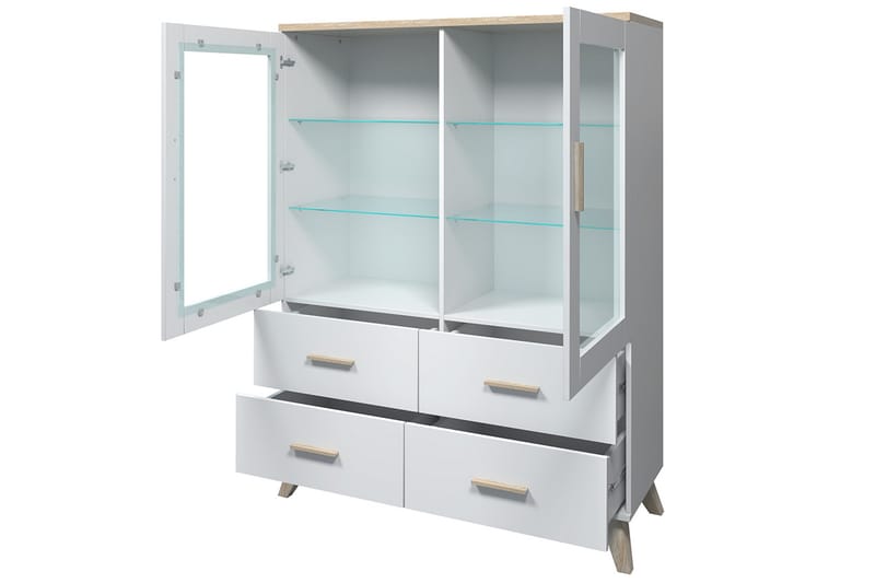 Kardos Stuesett - Natur/Svart - Møbler - Møbelsett - Møbelsett til stue