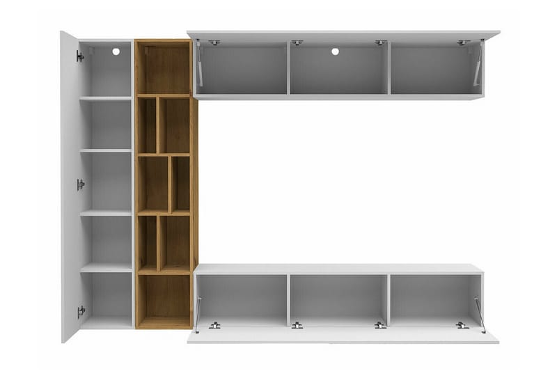 Kintore Møbelsett for stue - Hvid - Møbler - Møbelsett - Møbelsett til stue