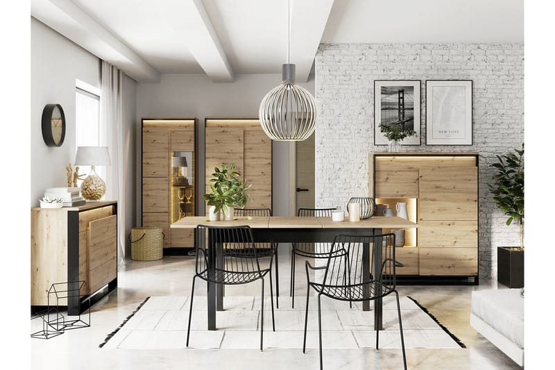 Quant Stuesett, Eik/Svart