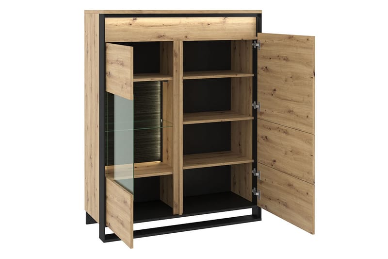 Quant Stuesett - Eik/Svart - Møbler - Møbelsett - Møbelsett til stue