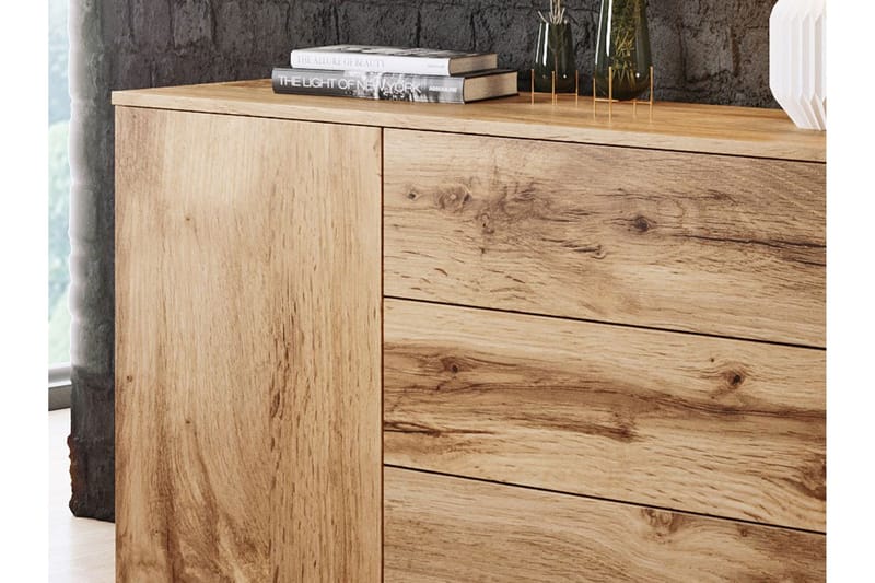 Valga Møbelsett Til Stuen Natur|Hvit - Natur/Hvit - Møbler - Møbelsett - Møbelsett til stue