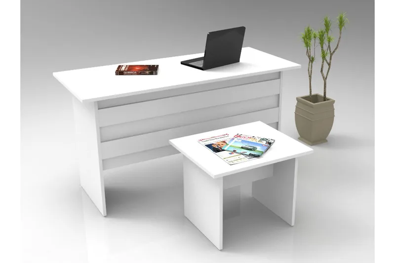 Nach Møbelsett Kontor - Hvit - Møbler - Møbelsett - Møbelsett til kontor