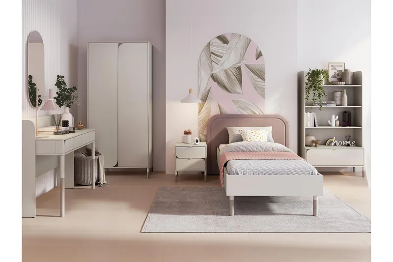 Monfort Møbelsett For Soverom - Beige - Møbler - Møbelsett - Møbelsett til soverom