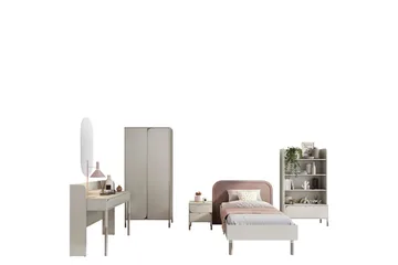 Monfort Møbelsett For Soverom - Beige - Møbler - Møbelsett - Møbelsett til soverom