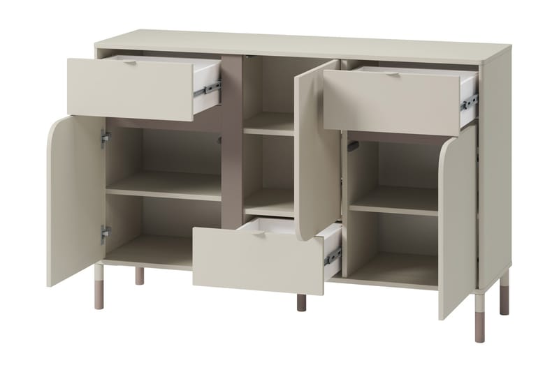 Monfort Møbelsett For Soverom - Beige - Møbler - Møbelsett - Møbelsett til soverom