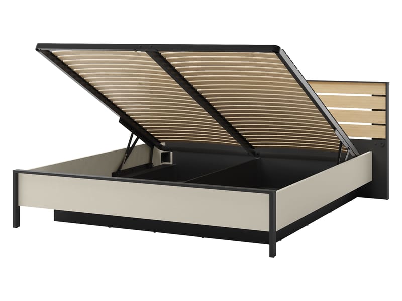 Navron Soveromsmøbelsett - Beige/Svart - Møbler - Møbelsett - Møbelsett til soverom