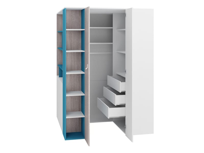 Planeta Møbelsett for Soverom med Belysning - Møbler - Møbelsett - Møbelsett til soverom