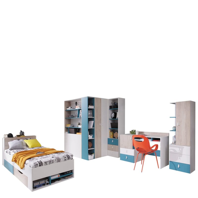 Planeta Møbelsett for Soverom med Belysning, undefined