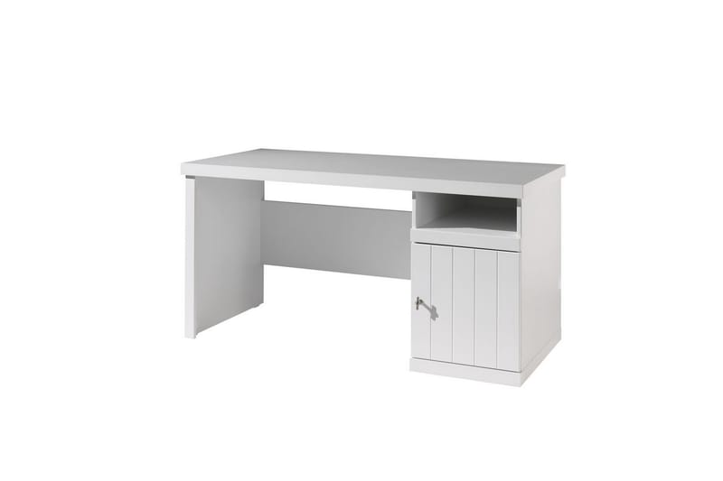 Seng med lamellbunn, nattbord, garderobe, skrivebord Robin - Møbler - Møbelsett - Møbelsett til soverom