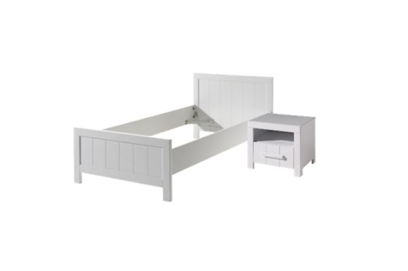 Seng med Nattbord Erik, undefined