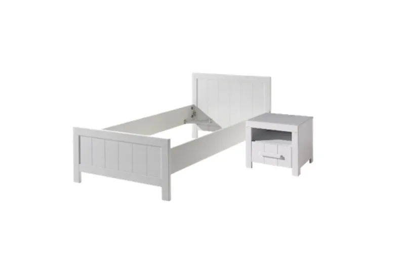 Seng med Nattbord Erik, undefined