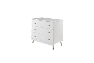Seng med nattbord garderobe kommode Billy Hvit - Møbler - Møbelsett - Møbelsett til soverom