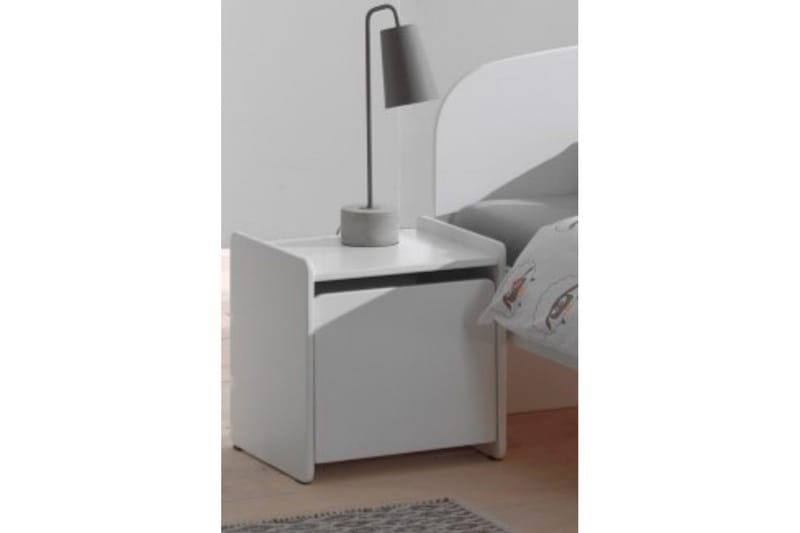 Seng med nattbord Kiddy Hvit - Hvit - Møbler - Møbelsett - Møbelsett til soverom