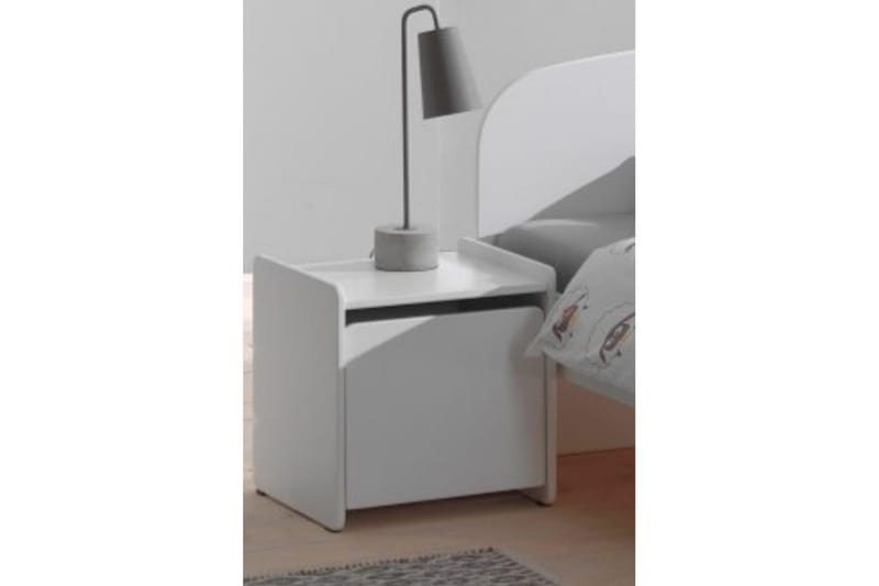 Seng med nattbord Kiddy Hvit - Hvit - Møbler - Møbelsett - Møbelsett til soverom