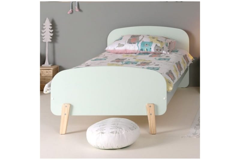 Seng med nattbord Kiddy Mintgrønn - Mintgrønn - Møbler - Møbelsett - Møbelsett til soverom