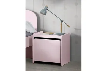 Seng med nattbord Kiddy Rosa - Rosa - Møbler - Møbelsett - Møbelsett til soverom