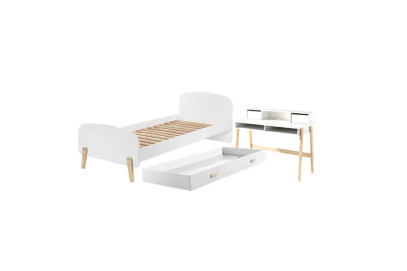 Seng med skuff skrivebord Kiddy, undefined