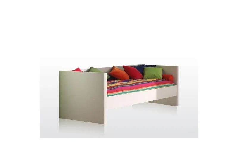 Seng med skuff vegghyller garderobe Lara - Møbler - Møbelsett - Møbelsett til soverom