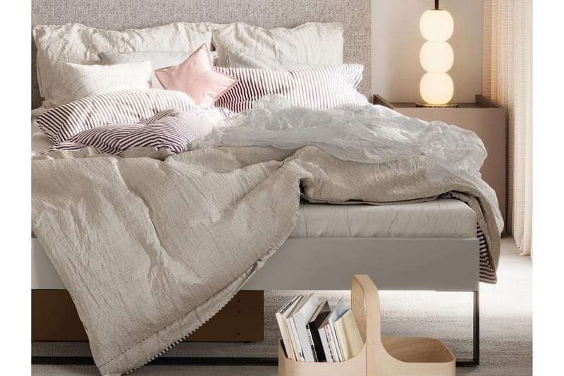 Sigmana Møbelsett For Soverom - Lys Grå/Beige - Møbler - Møbelsett - Møbelsett til soverom