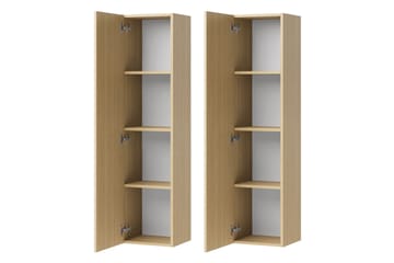 Sigmana Møbelsett For Soverom - Lys Grå/Brun/Beige - Møbler - Møbelsett - Møbelsett til soverom