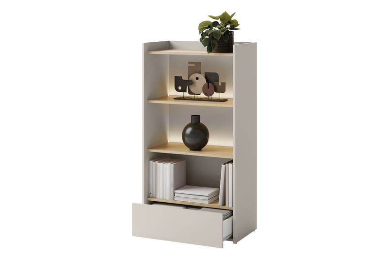 Sigmana Møbelsett For Stue - Lys Grå/Brun/Beige - Møbler - Møbelsett - Møbelsett til stue