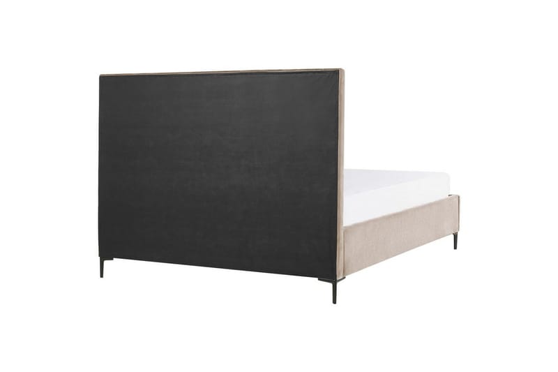 Soveromssett Sezanne Beige/grå/svart, 180x200 cm, Fløyel - Beige/grå/svart, 180x200 cm, Fløyel - Møbler - Møbelsett - Møbelsett til soverom