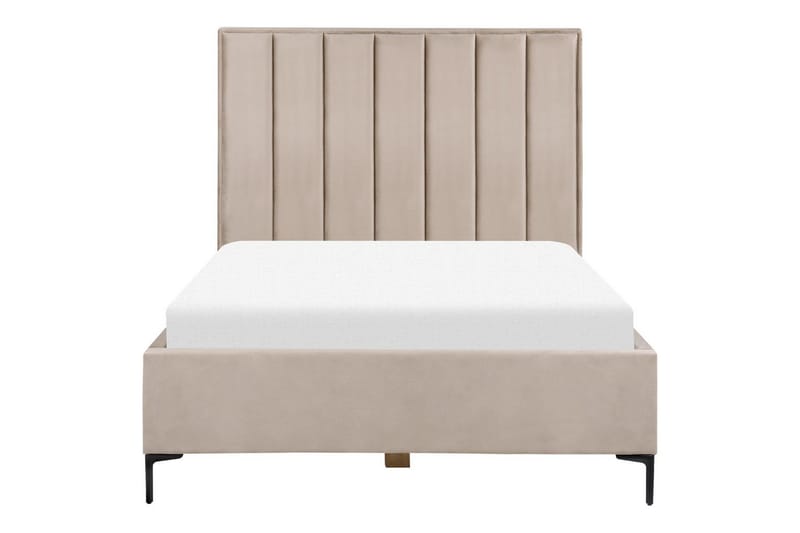 Soveromssett Sezanne Grå/Beige/Svart, 140x200 cm, Fløyel - Grå/Beige/Svart, 140x200 cm, Fløyel - Møbler - Møbelsett - Møbelsett til soverom