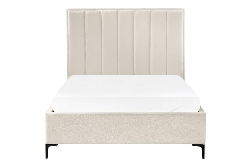 Soveromssett Sezanne Hvit/Svart, 140x200 cm, Bouclé - Hvit/Svart, 140x200 cm, Bouclé - Møbler - Møbelsett - Møbelsett til soverom