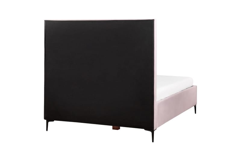 Soveromssett Sezanne Rosa/Svart, 140x200 cm, Fløyel - Rosa/Svart, 140x200 cm, Fløyel - Møbler - Møbelsett - Møbelsett til soverom