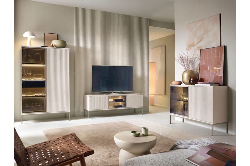 Tenorio Møbelsett for Stue - Beige - Møbler - Møbelsett - Møbelsett til stue