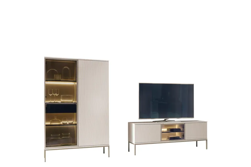 Tenorio Møbelsett for Stue, Beige