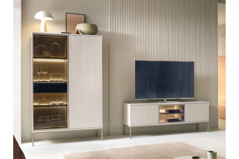 Tenorio Møbelsett for Stue - Beige - Møbler - Møbelsett - Møbelsett til stue